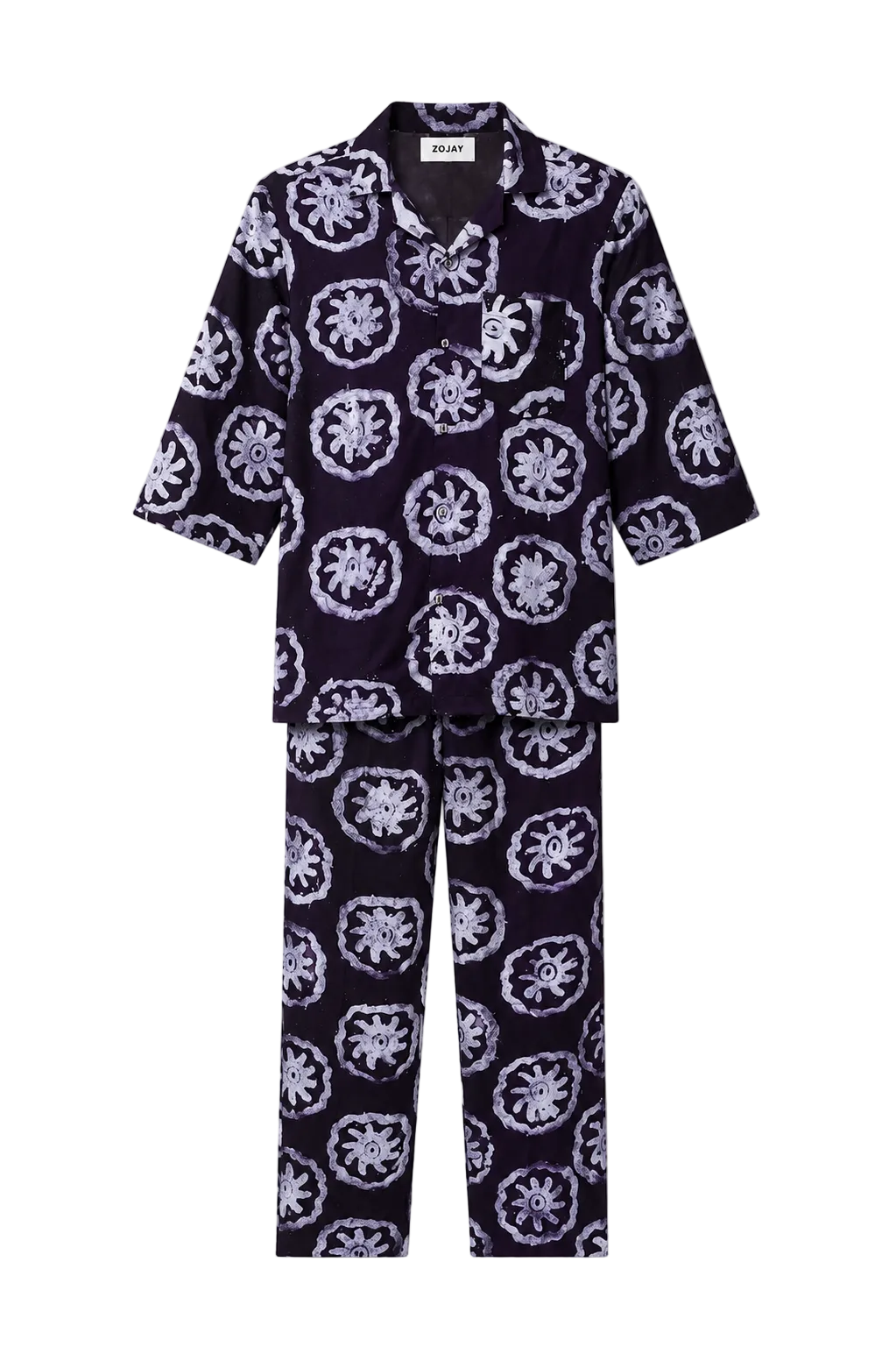 Adire Lounge Set - Aubergine