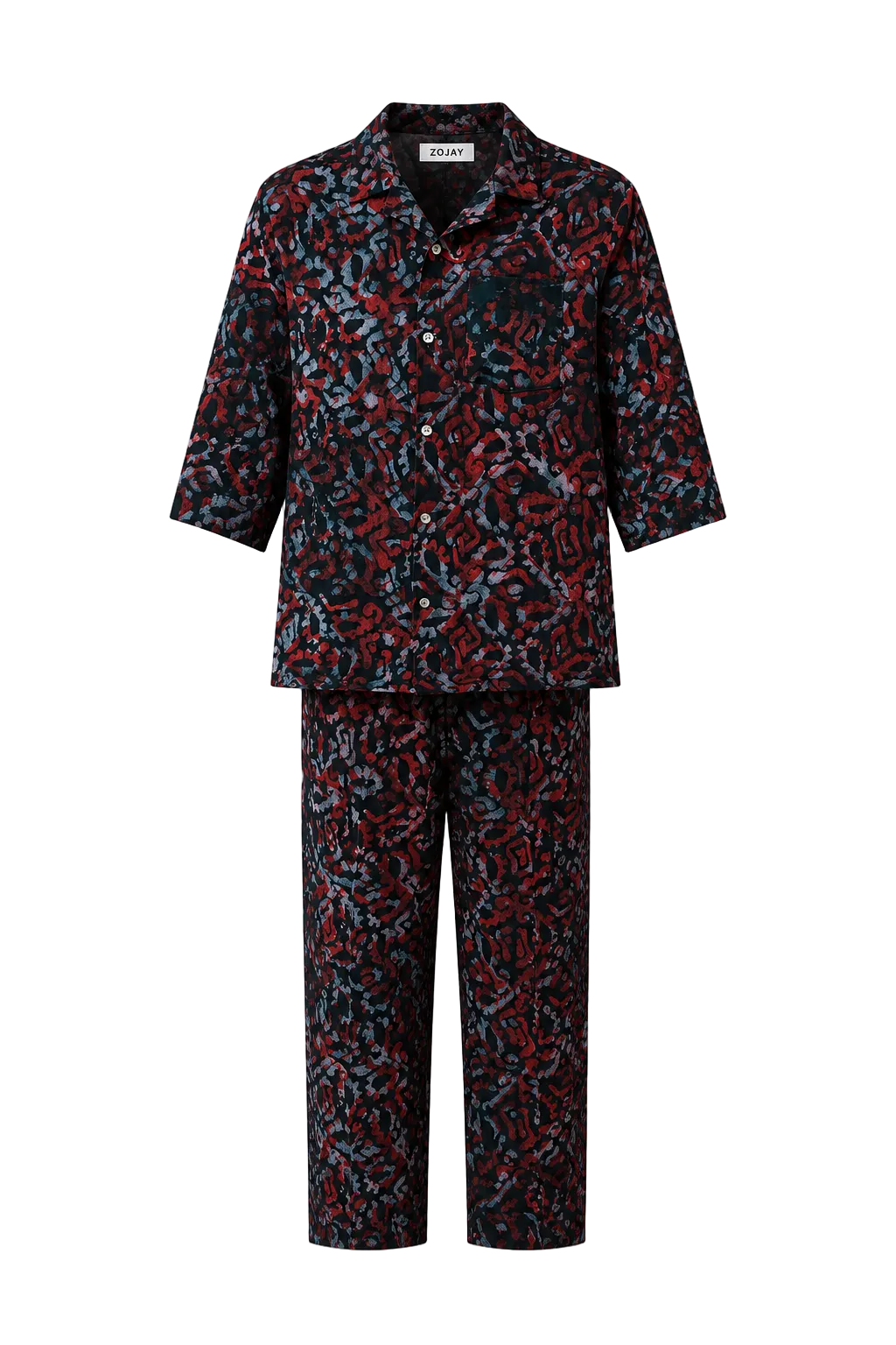 Adire Lounge Set - Wine