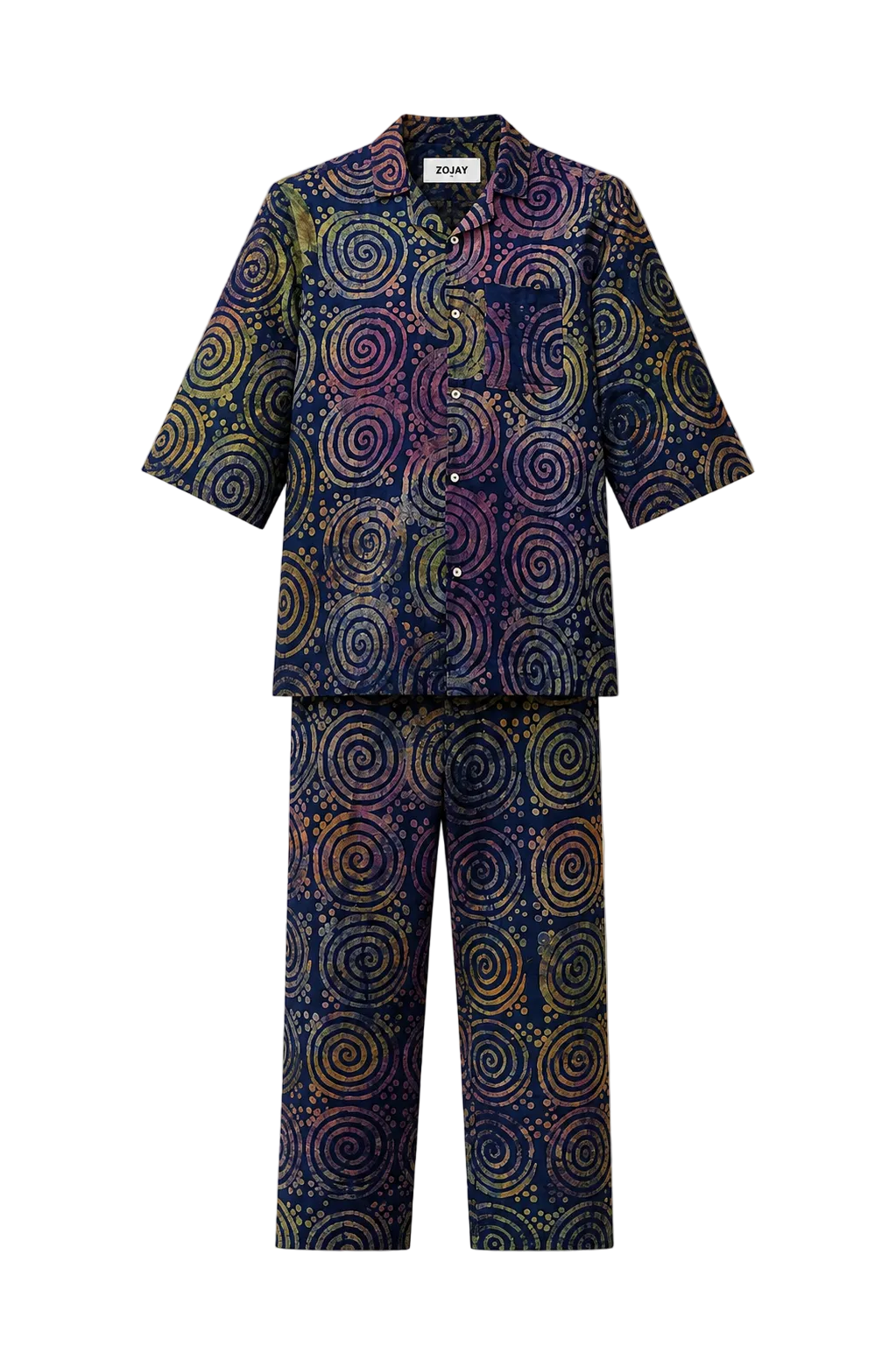 Adire Lounge Set - Indigo
